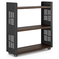 Стеллаж мобильный Kobor SM3-90/30 black/charlston