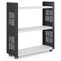 Стеллаж мобильный Kobor SM3-90/30 black/premium