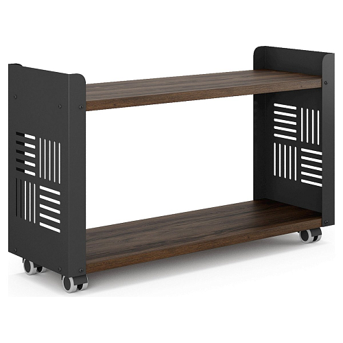 Стеллаж мобильный Kobor SМ2-90/30 black/charlston