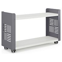 Стеллаж мобильный Kobor SМ2-90/30 graphite/premium