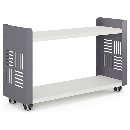 Стеллаж мобильный Kobor SМ2-90/30 graphite/premium