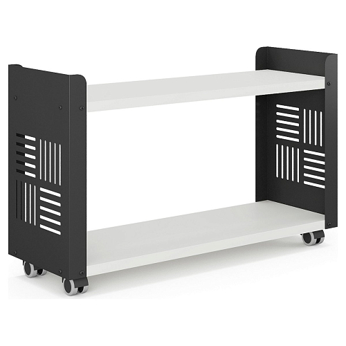 Стеллаж мобильный Kobor SМ2-90/30 black/premium