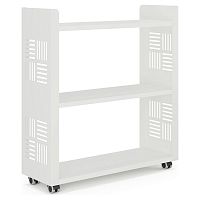 Стеллаж мобильный Kobor SM3-90/30 white/premium