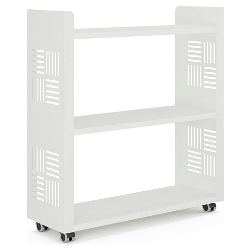 Стеллаж мобильный Kobor SM3-90/30 white/premium