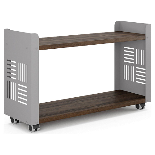 Стеллаж мобильный Kobor SМ2-90/30 aluminum/charlston