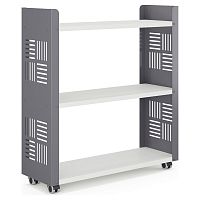 Стеллаж мобильный Kobor SM3-90/30 graphite/premium