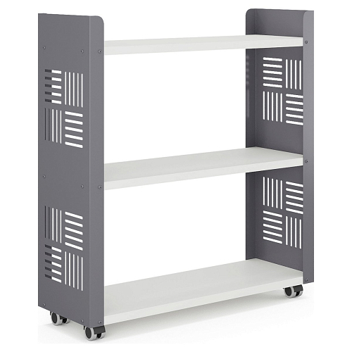 Стеллаж мобильный Kobor SM3-90/30 graphite/premium