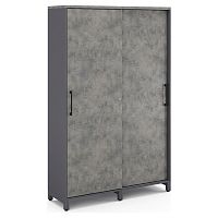 Шкаф-купе гардероб Kobor HKG/5-120/40/M graphite/chicago