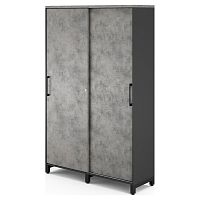 Шкаф-купе Kobor HK/5-120/60/M black/chicago