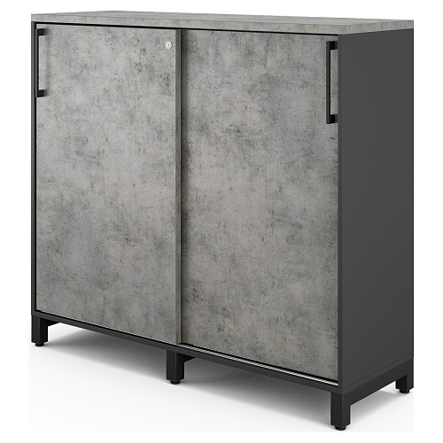 Шкаф-купе Kobor HK/3-120/40/M black/chicago