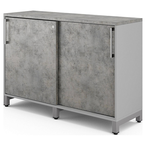 Шкаф-купе Kobor HK/2-120/60/M aluminum/chicago