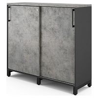 Шкаф-купе Kobor HK/3-120/60/M black/chicago