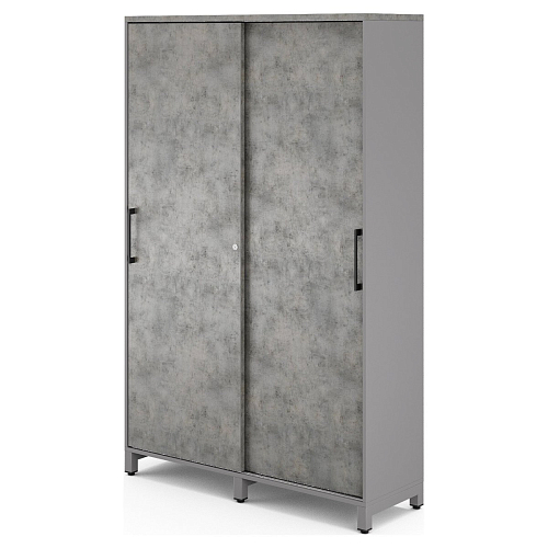 Шкаф-купе Kobor HK/5-120/60/M aluminum/chicago