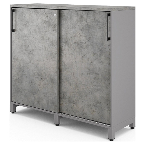 Шкаф-купе Kobor HK/3-120/60/M aluminum/chicago