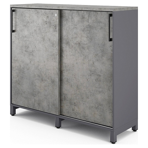 Шкаф-купе Kobor HK/3-120/40/M graphite/chicago