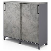 Шкаф-купе Kobor HK/3-120/60/M graphite/chicago