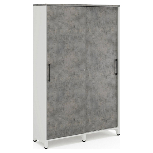 Шкаф-купе гардероб Kobor HKG/5-120/60/M white/chicago