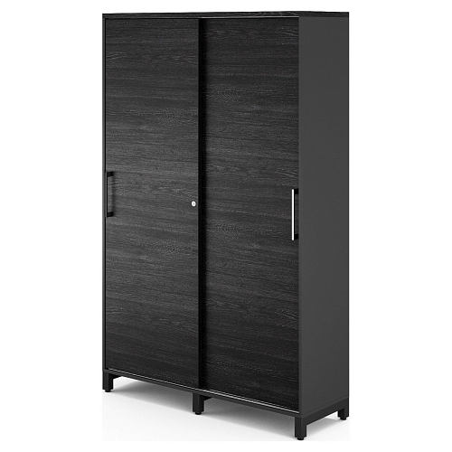 Шкаф-купе Kobor HK/5-120/60/M black/wood