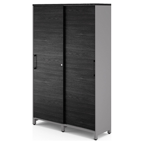 Шкаф-купе Kobor HK/5-120/60/M aluminum/wood