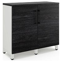 Шкаф распашной Kobor HR/2-90/60/M white/wood