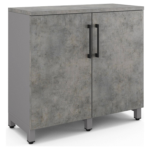 Шкаф распашной Kobor HR/2-90/60/M aluminum/chicago