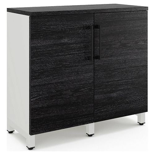 Шкаф распашной Kobor HR/2-90/40/M white/wood