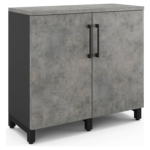 Шкаф распашной Kobor HR/2-90/60/M black/chicago