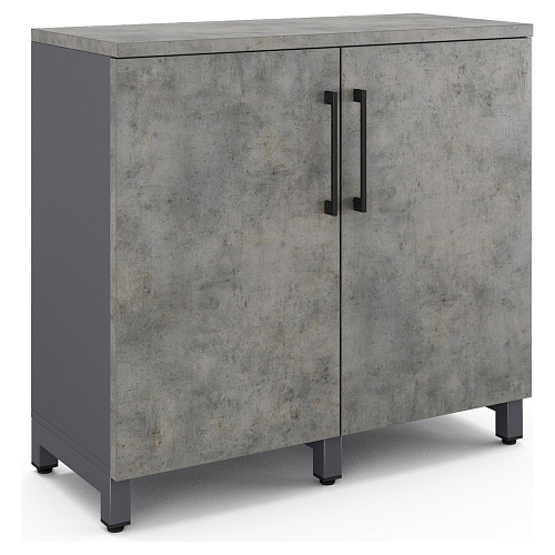 Шкаф распашной Kobor HR/2-90/40/M graphite/chicago