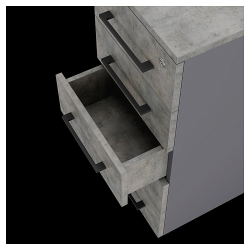 Тумба приставная Kobor TS5-40/50 graphite/chicago