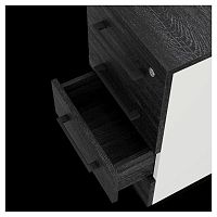 Тумба приставная Kobor TS4-40/80 white/wood