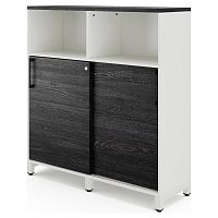 Шкаф открытый Kobor HK/2/1-120/40/M white/wood