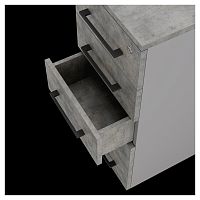 Тумба приставная Kobor TS5-40/50 aluminum/chicago