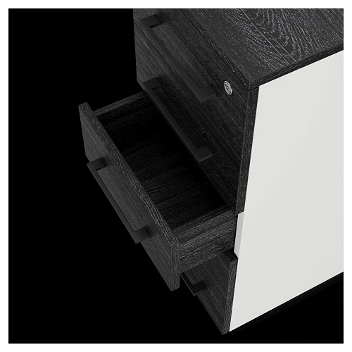 Тумба приставная Kobor TS5-40/50 white/wood