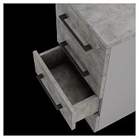 Тумба приставная Kobor TS4-40/60 aluminum/chicago