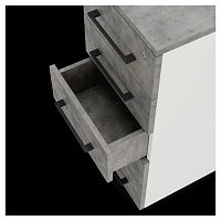 Тумба приставная Kobor TS5-40/60 white/chicago