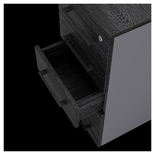 Тумба приставная Kobor TS5-40/70 graphite/wood