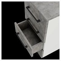 Тумба приставная Kobor TS4-40/50 white/chicago