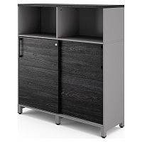 Шкаф открытый Kobor HK/2/1-120/40/M aluminum/wood