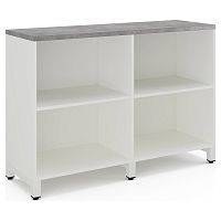 Шкаф открытый Kobor HO/2-120/60/M white/chicago