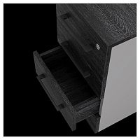 Тумба приставная Kobor TS4-40/50 aluminum/wood