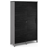 Гардероб-купе Kobor HG-120/40/M aluminum/wood