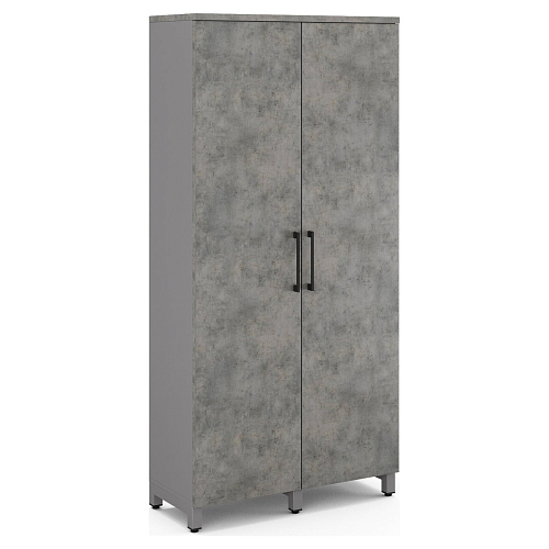 Гардероб распашной Kobor HRG-90/40/M aluminum/chicago