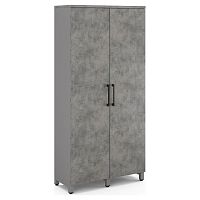 Гардероб распашной Kobor HRG-90/60/M aluminum/chicago