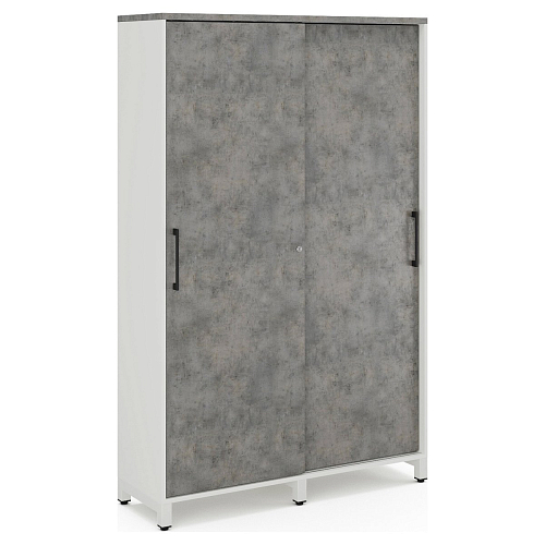 Гардероб-купе Kobor HG-120/60/M white/chicago