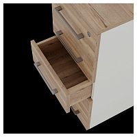 Тумба приставная Kobor TS5-40/60 white/natural