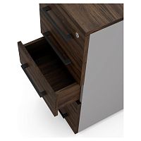 Тумба приставная Kobor TS5-40/50 aluminum/charlston