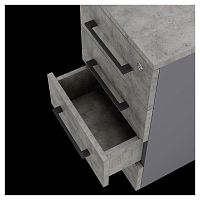 Тумба приставная Kobor TS4-40/70 graphite/chicago