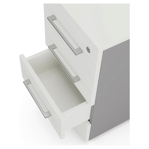 Тумба приставная Kobor TS4-40/80 aluminum/premium