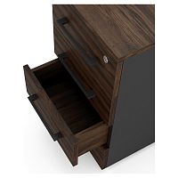 Тумба приставная Kobor TS4-40/80 black/charlston