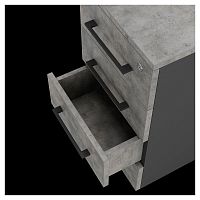 Тумба приставная Kobor TS4-40/80 black/chicago